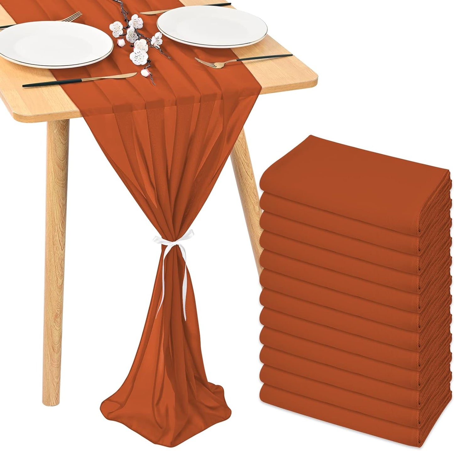 Location Chemin de table Terracotta