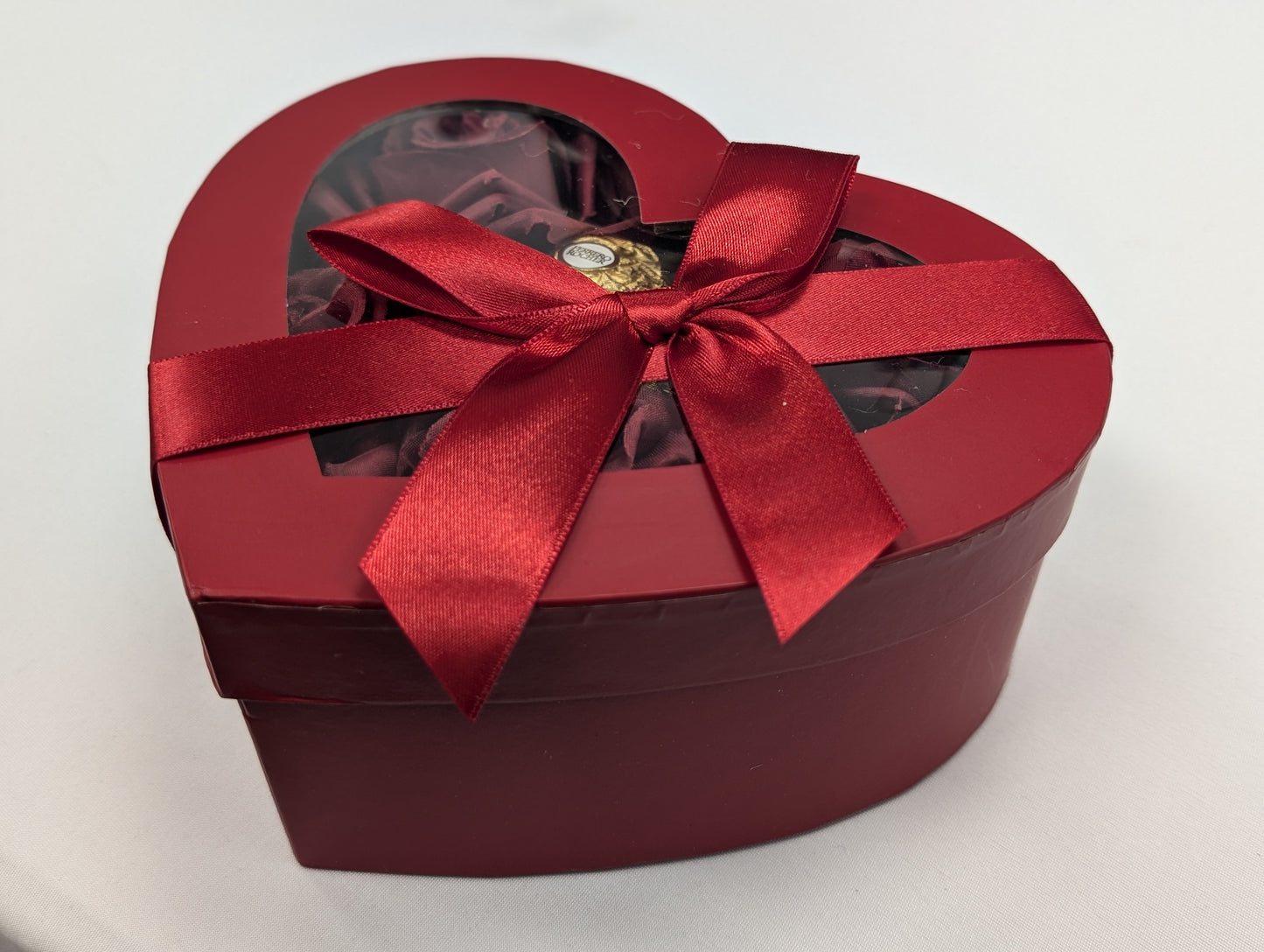 A35 Coffret coeur choco fleurs