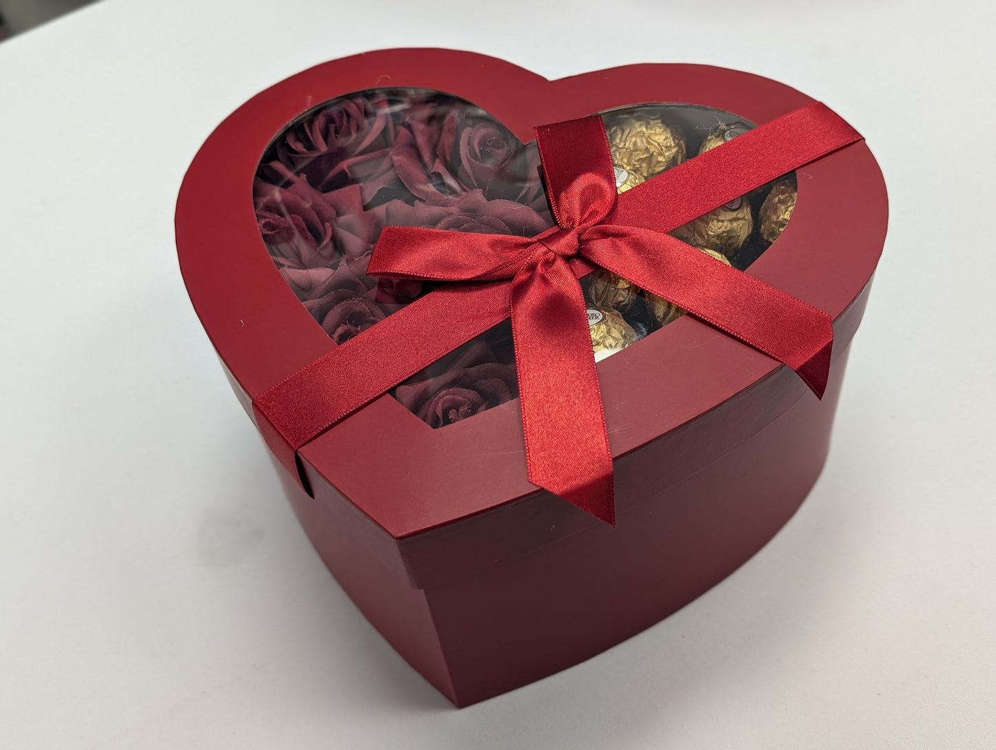 A35 Coffret coeur choco fleurs