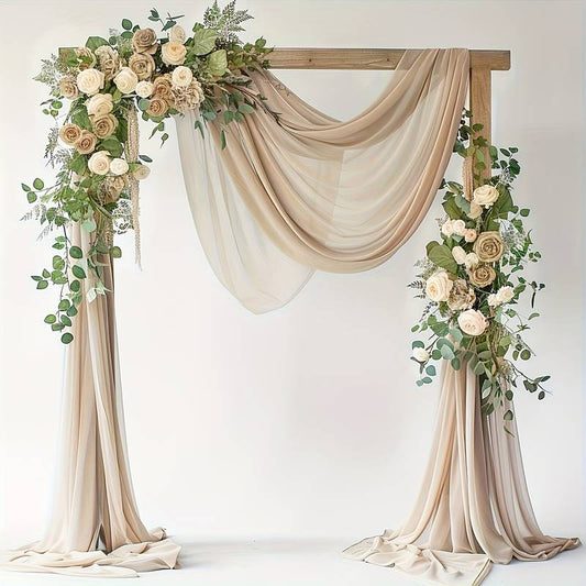 Montage Arche de mariage en bois
